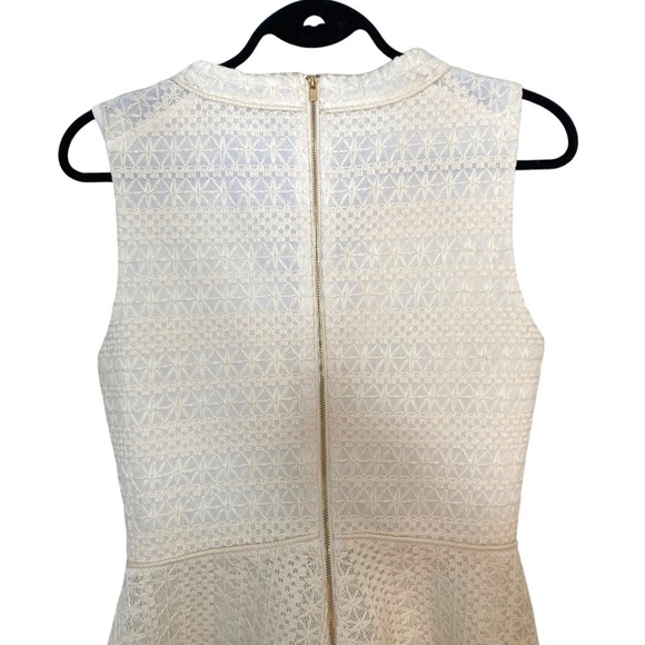 Maje Paris Guipure Crochet Lace Dress - Reinette Fit-and-Flare Dress - Picture 10 of 16